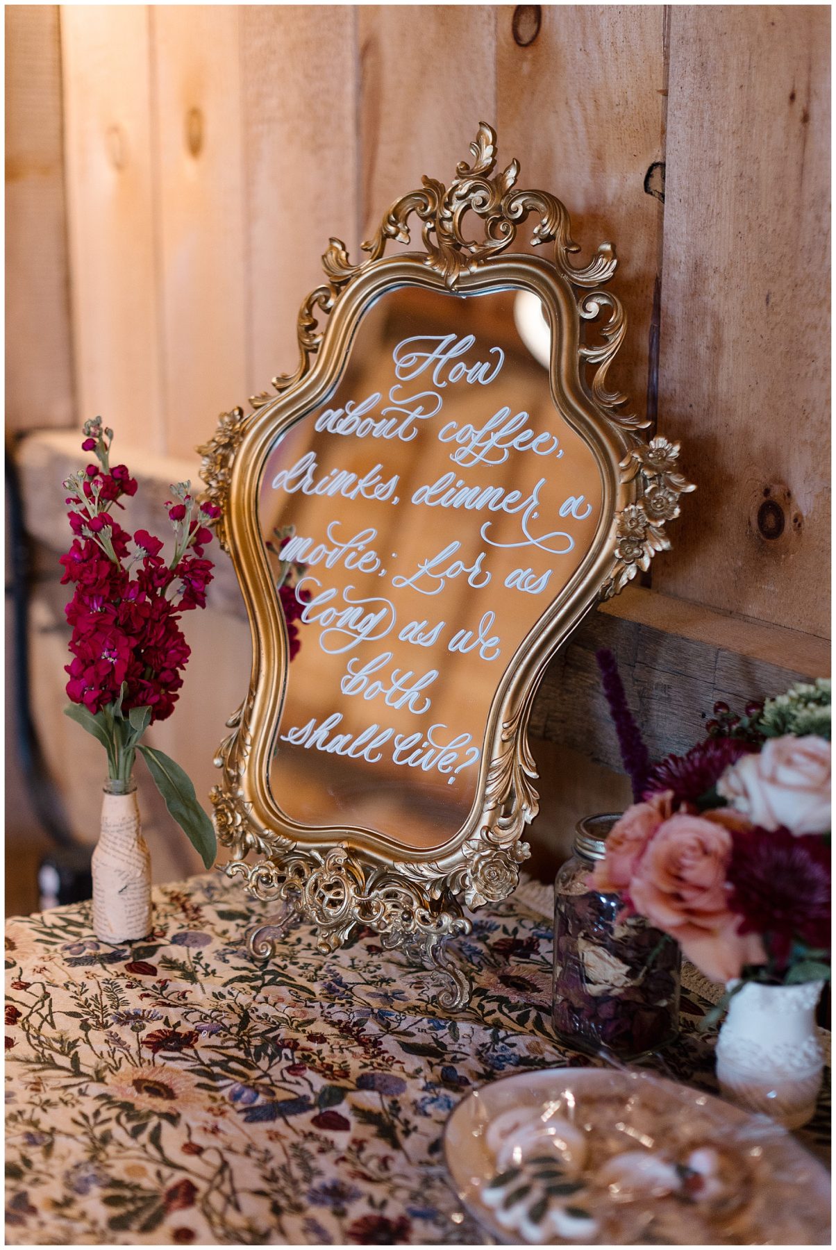 Vintage-Inspired Wedding Shoot at Glen Eden Barn | Burgh Brides | Linnea Marie Photography