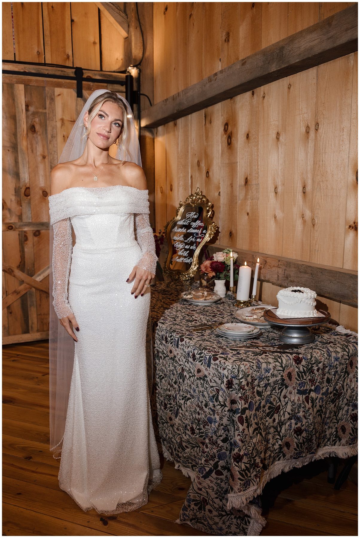 Vintage-Inspired Wedding Shoot at Glen Eden Barn | Burgh Brides | Linnea Marie Photography