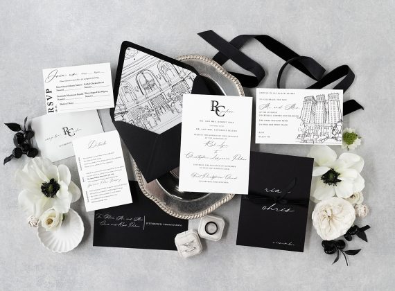 RBW Stationery | Pittsburgh Custom Wedding Stationery | Burgh Brides